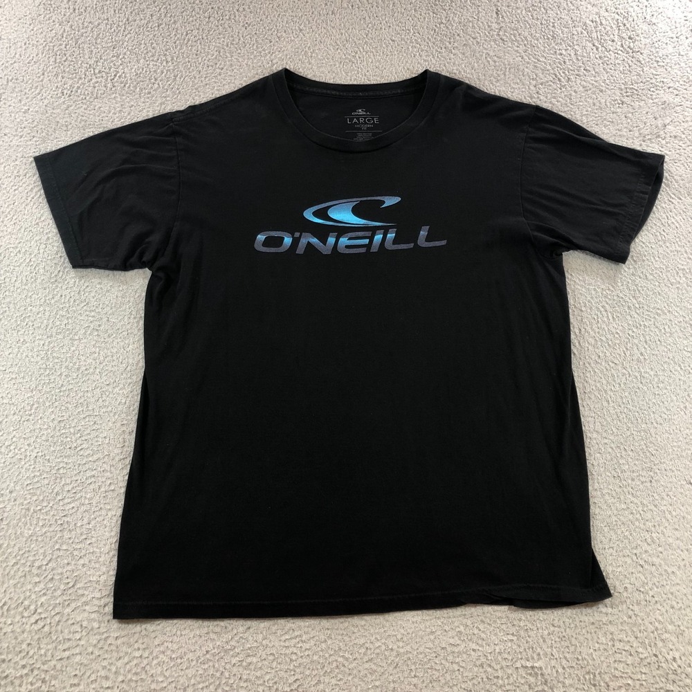 O Neill T shirt mens L black surf skate